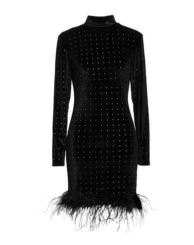 LE VOLIÈRE Sheath dress Black 60% Polyester, 40% Elastane