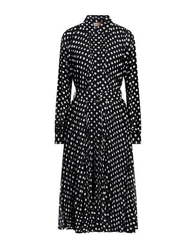 MICHAEL MICHAEL KORS Midi dress Black 55% Recycled polyester, 45% Polyester