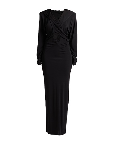 JACOB LEE Long dress Black 100% Viscose