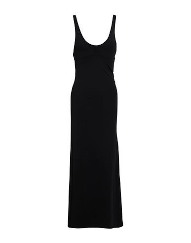 JACOB LEE Long dress Black 77% Lyocell, 20% Polyamide, 3% Elastane