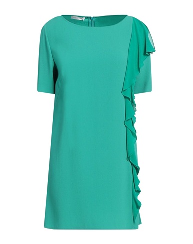 SARTORIA MILANESE Short dress Green 55% Viscose, 45% Acrylic