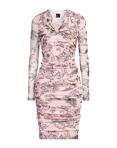 PINKO Midi dress Pink 100% Polyamide