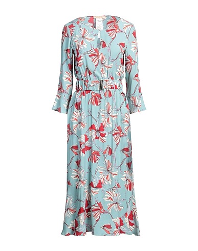 PENNYBLACK Midi dress Light blue 100% Viscose