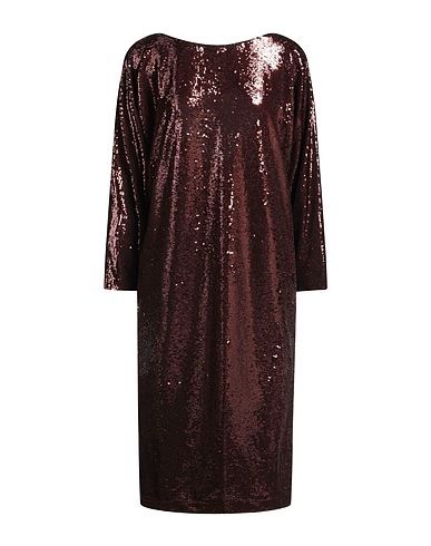 MEIMEIJ Elegantes Kleid Schokobraun 100% Polyester