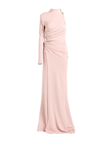 ELISABETTA FRANCHI Robe de cérémonie RED CARPET Rose poudré 95% Viscose, 5% Élasthanne