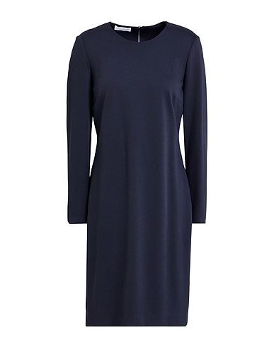 DIANA GALLESI Sheath dress Midnight blue 46% Viscose, 46% Polyamide, 8% Elastane