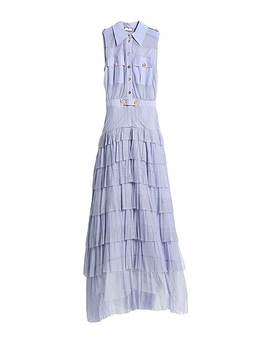 ELISABETTA FRANCHI Long dress RED CARPET Lilac 100% Viscose, Polyester