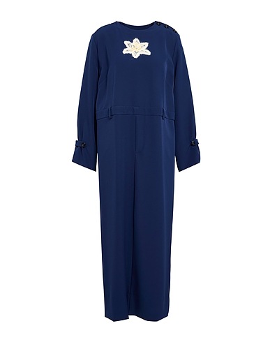 ROSIE ANTWERP Vestito lungo Blu navy 95% Poliestere, 5% Elastan