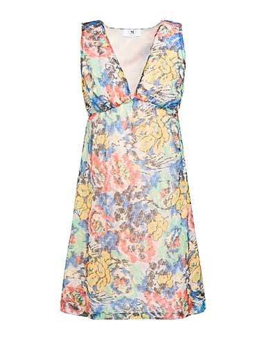 M MISSONI Short dress Light green 88% Polyester, 12% Polyamide