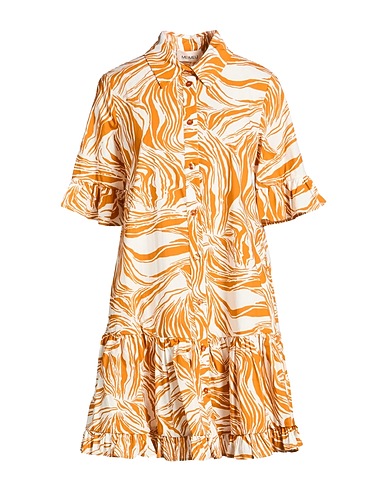 MEIMEIJ Shirt dress Camel 100% Cotton
