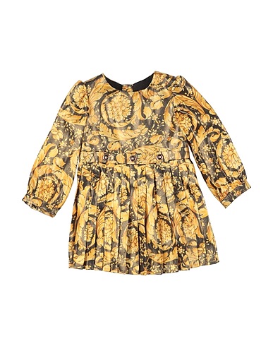 VERSACE YOUNG Vestito Baby  Giallo ocra 100% Poliestere