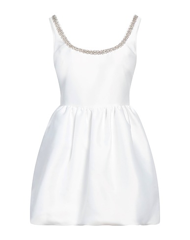 SELF-PORTRAIT Short dress White 100% Polyester