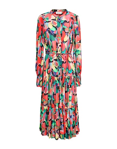 MEIMEIJ Midi dress Red 100% Viscose