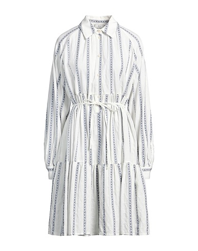 WOOLRICH Shirt dress White 100% Cotton