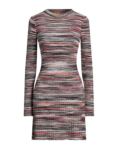 MISSONI Sheath dress Fuchsia 60% Viscose, 40% Wool