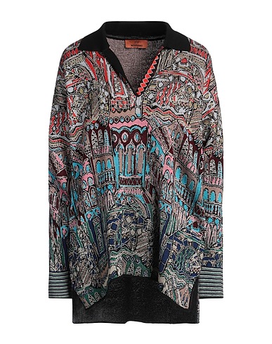 MISSONI 니트웨어 카멜 55% 비스코스, 40% 울, 5% 메탈릭 섬유