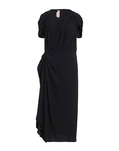 MARNI Midi dress Midnight blue 58% Viscose, 42% Acetate