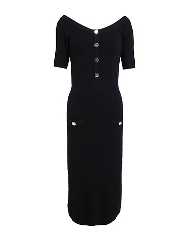 LIU •JO Sheath dress Black 72% Viscose, 28% Polyester