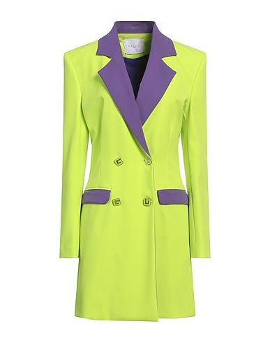 GAëLLE Paris Vestito corto Verde lime 88% Poliestere, 12% Elastan