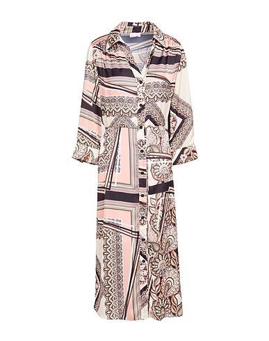 LIU •JO Midi dress Ivory 100% Polyester
