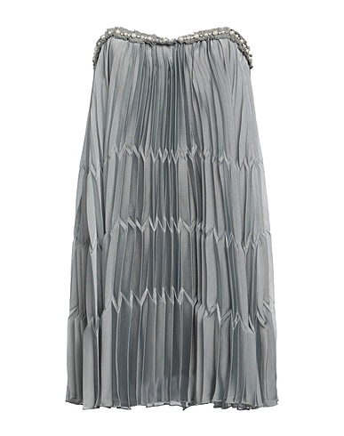 ELISABETTA FRANCHI Short dress Grey 100% Polyester