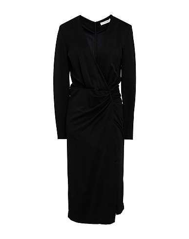 IRO Sheath dress NERO 47% Lyocell, 41% Cotton, 12% Elastane