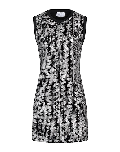 GAëLLE Paris Sheath dress Black 91% Polyester, 9% Elastane