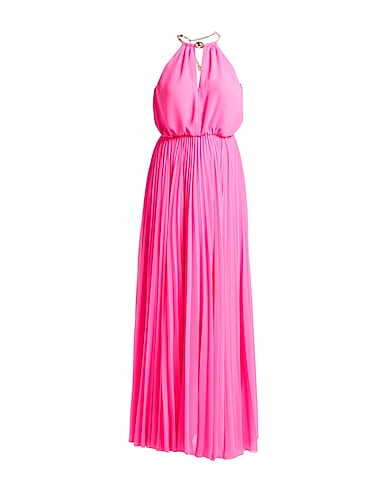 TASSOS MITROPOULOS Langes Kleid Fuchsia Andere Fasern