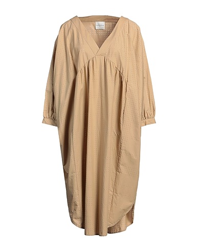BALLANTYNE Vestido midi Beige 100% Algodón