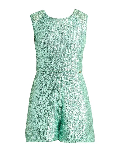 LIU •JO Jumpsuits and Overalls Light green 95% Polyester, 5% Elastane
