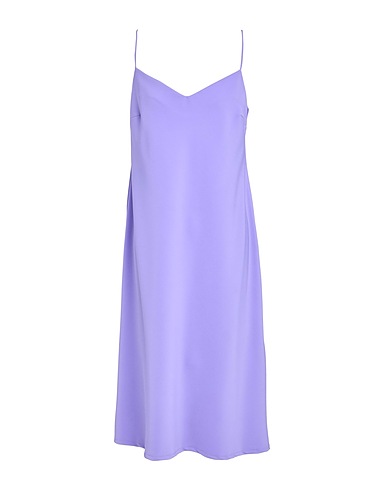 CLIPS Midi dress Lilac 95% Polyester, 5% Elastane