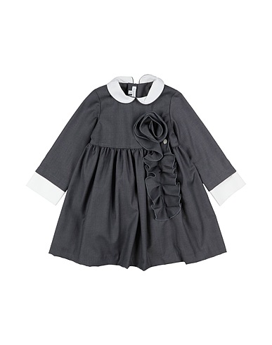 LE COCONNÉ Vestito Grigio 80% Poliestere, 20% Viscosa