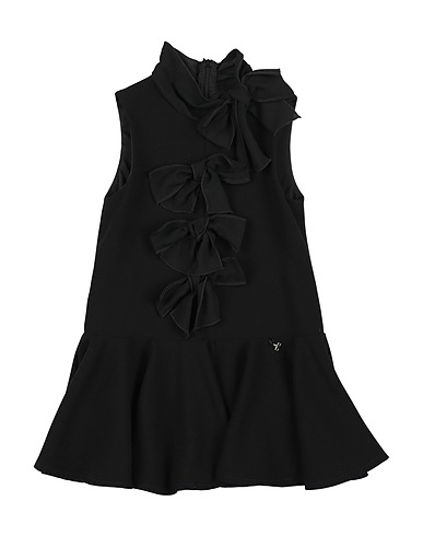 ELISABETTA FRANCHI Hemdkleid Schwarz 100% Polyester