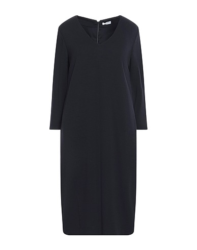 PESERICO Midi dress Navy 50% Viscose, 40% Virgin Wool, 10% Polyamide
