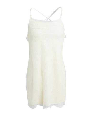 PATRIZIA PEPE Short dress Ivory 100% Polyamide