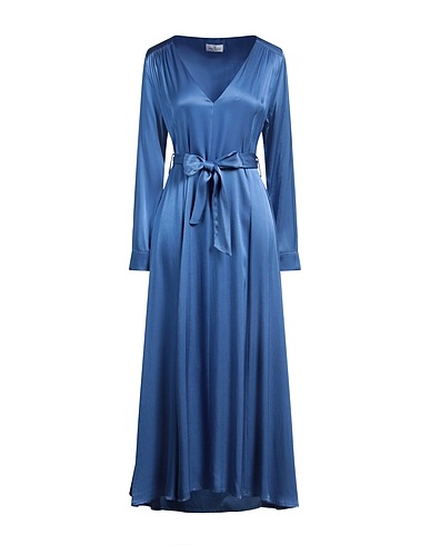 REBEL QUEEN by LIU •JO Long dress Azure 100% Viscose