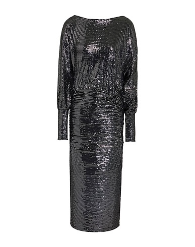 DIXIE Midi dress Black 87% Polyamide, 8% Polyester, 5% Elastane