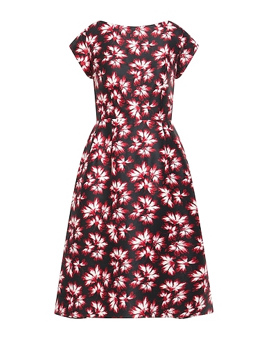 ASPESI Midi dress Black 58% Silk, 42% Wool