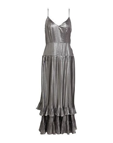 TWINSET Long dress Grey 100% Polyester