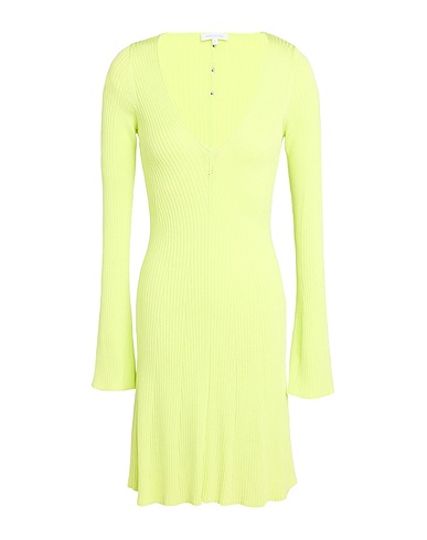 PATRIZIA PEPE Short dress Lime green 80% Viscose, 20% Polyamide