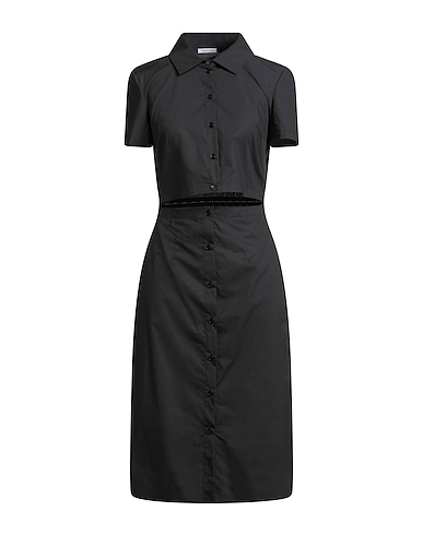 PATRIZIA PEPE Midi dress Black 100% Cotton