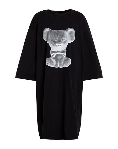 VIVIENNE WESTWOOD Vestito estivo Nero 100% Cotone organico