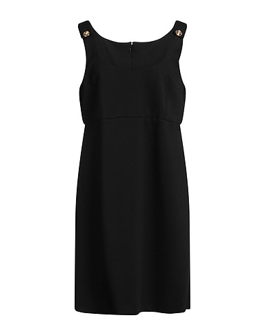 VERSACE Short dress Black 71% Viscose, 25% Polyamide, 4% Elastane