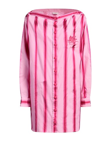 ETRO Shirt dress Pink 71% Cotton, 26% Viscose, 3% Silk