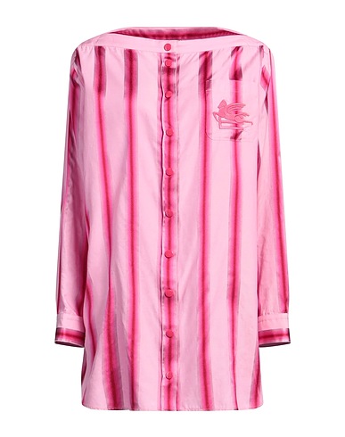 ETRO Shirt dress Pink 69% Cotton, 31% Silk