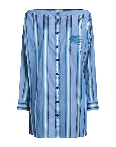 ETRO DRESSES Blue 68% Cotton, 32% Silk