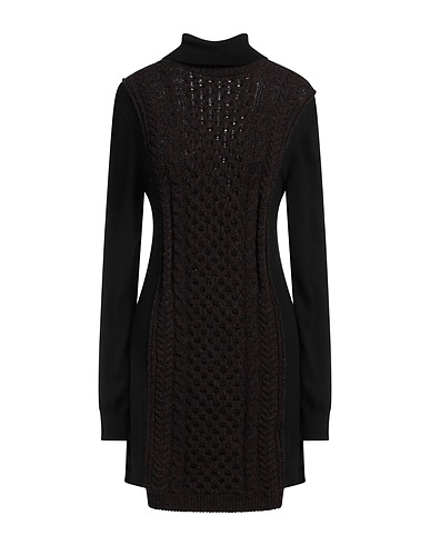 FENDI Vestito corto Bordeaux 100% Lana