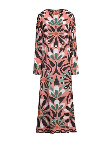 FARM RIO Long dress Antique rose 100% Viscose