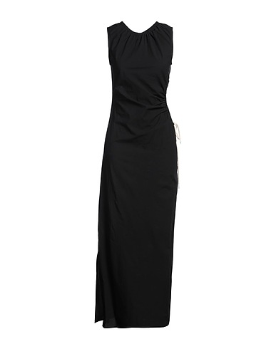 OTTOD'AME Long dress Black 100% Cotton