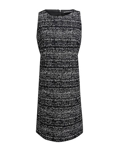 BOTONDI COUTURE Short dress Black 65% Acrylic, 33% Polyester, 2% Elastane